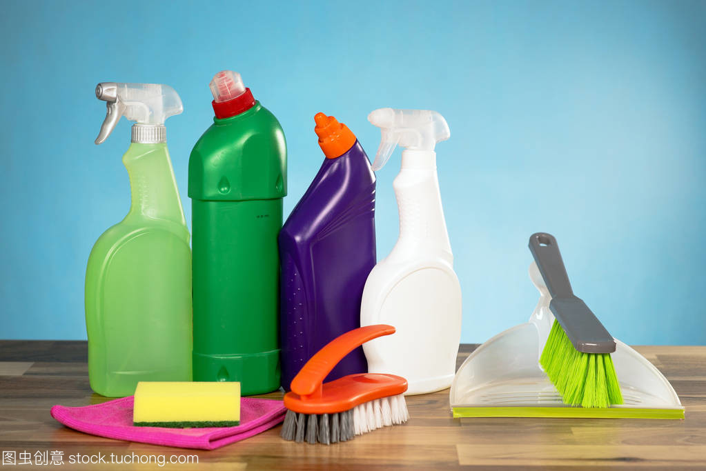 清潔的家居理念與各類清潔用品